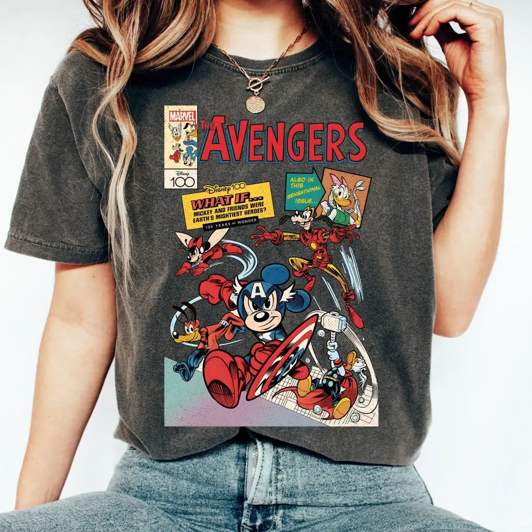 Marvel Avengers Mickey Mouse Shirt for Superhero Families