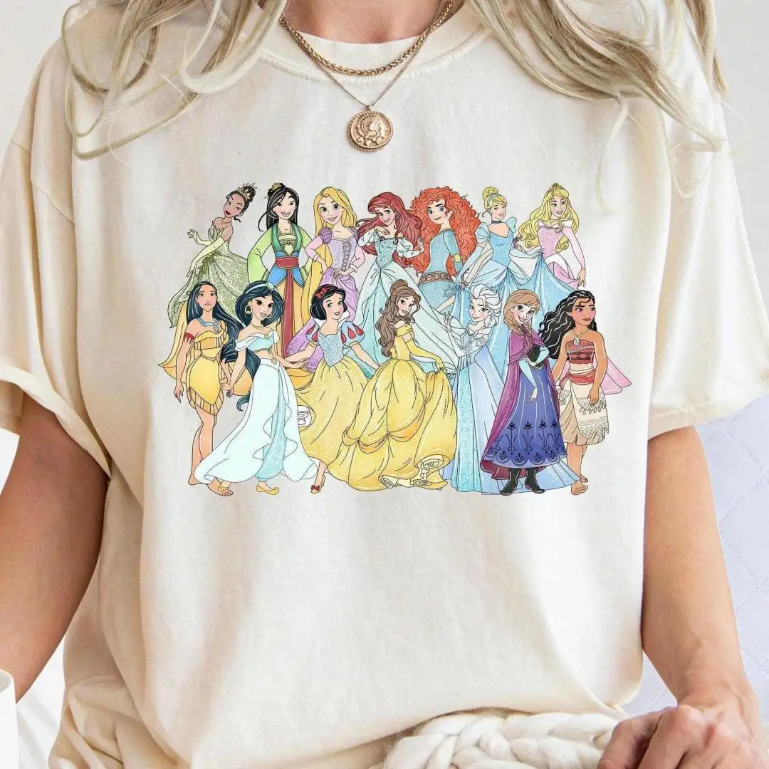 Disney Princess Shirt for Girls Disneyland Trip