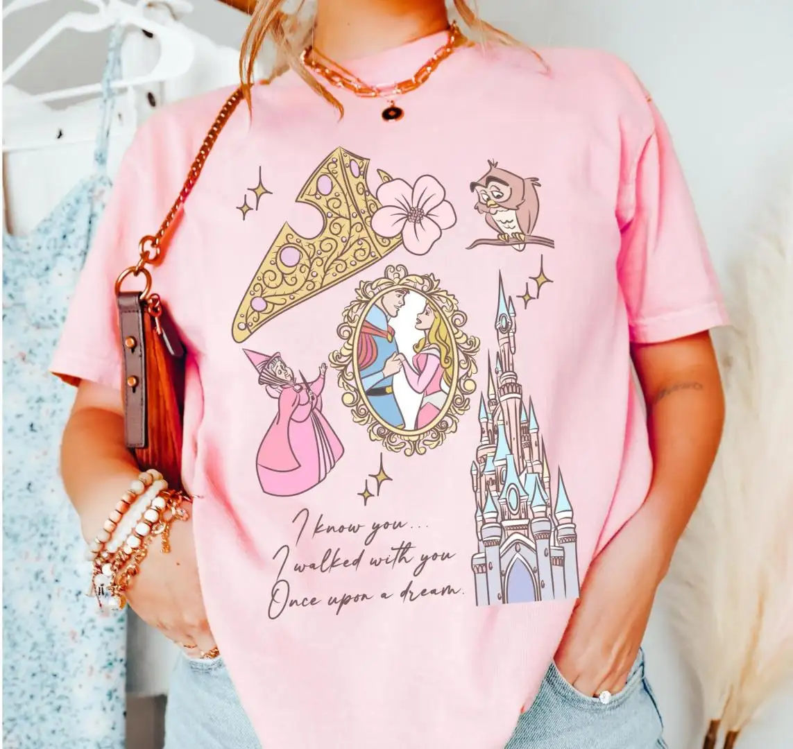 Disney Aurora Princess Shirt | Sleeping Beauty Coquette Tee