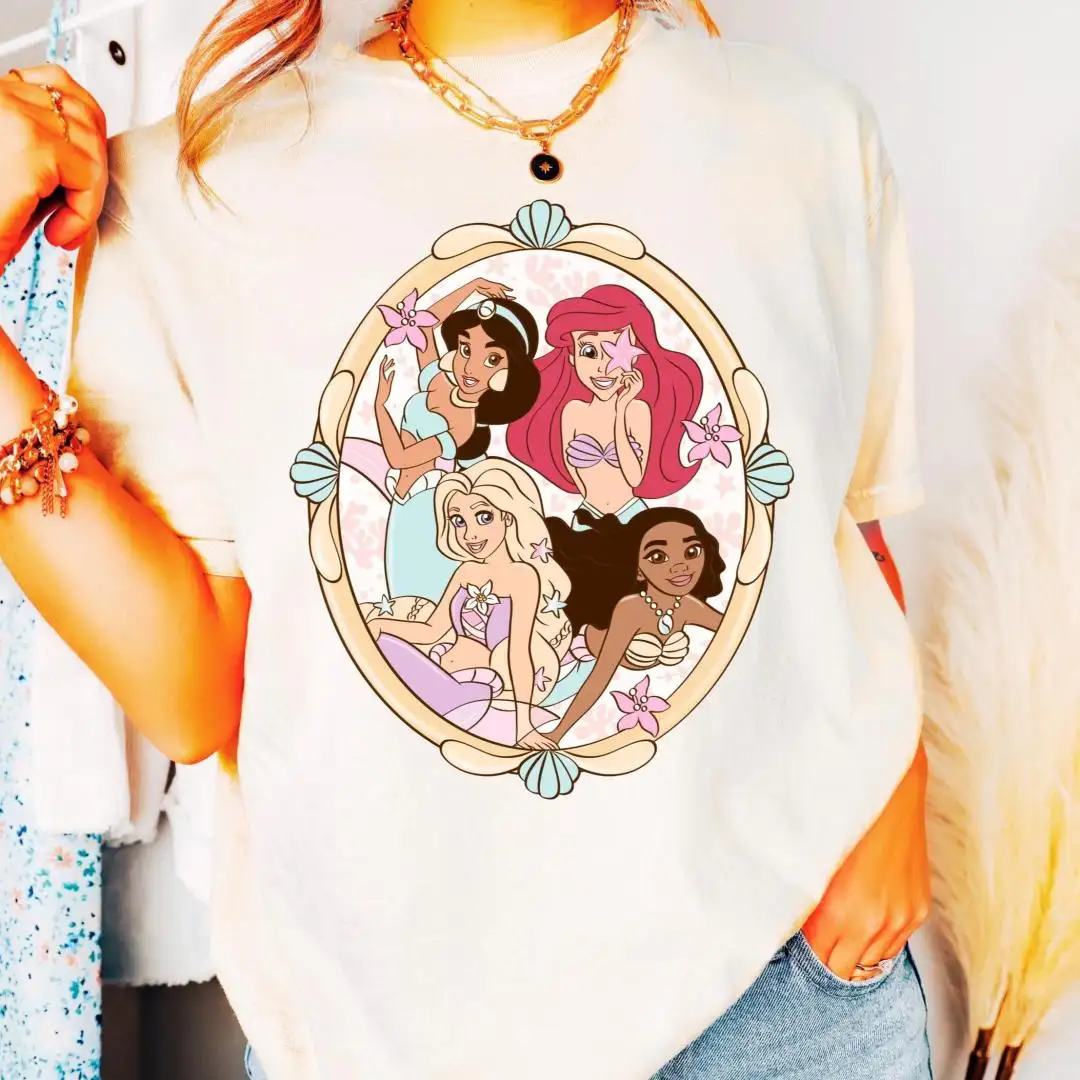 Disney Princess Shirt for Girls Birthday Trip