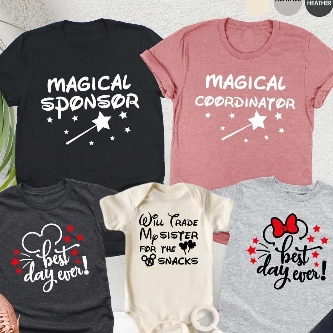 Custom Disney Family Vacation Shirt for First Trip