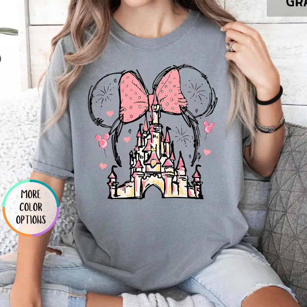 Disney Minnie Mouse Magic Kingdom Family Shirt