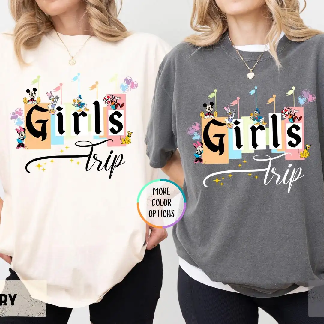 Disney Girls Trip Shirt for Besties Vacation