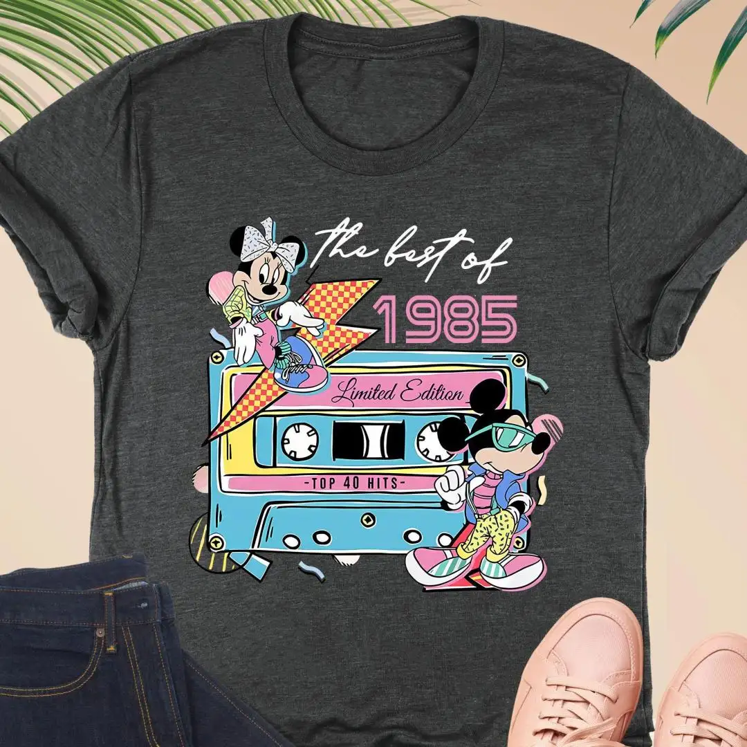 Vintage 1985 Disneyland Birthday Trip Shirt
