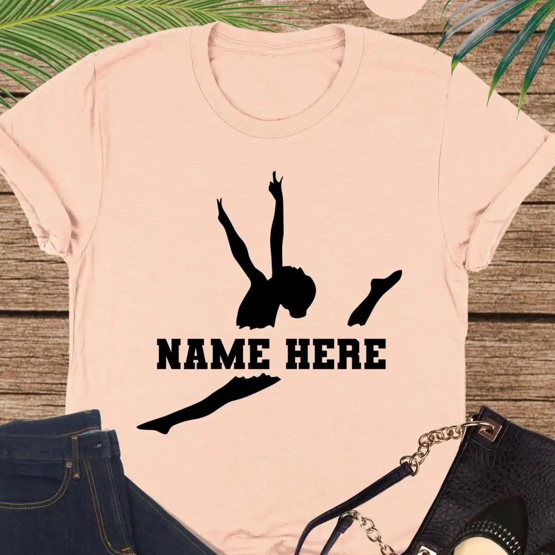 Custom Gymnastics Team Shirt for Moms
