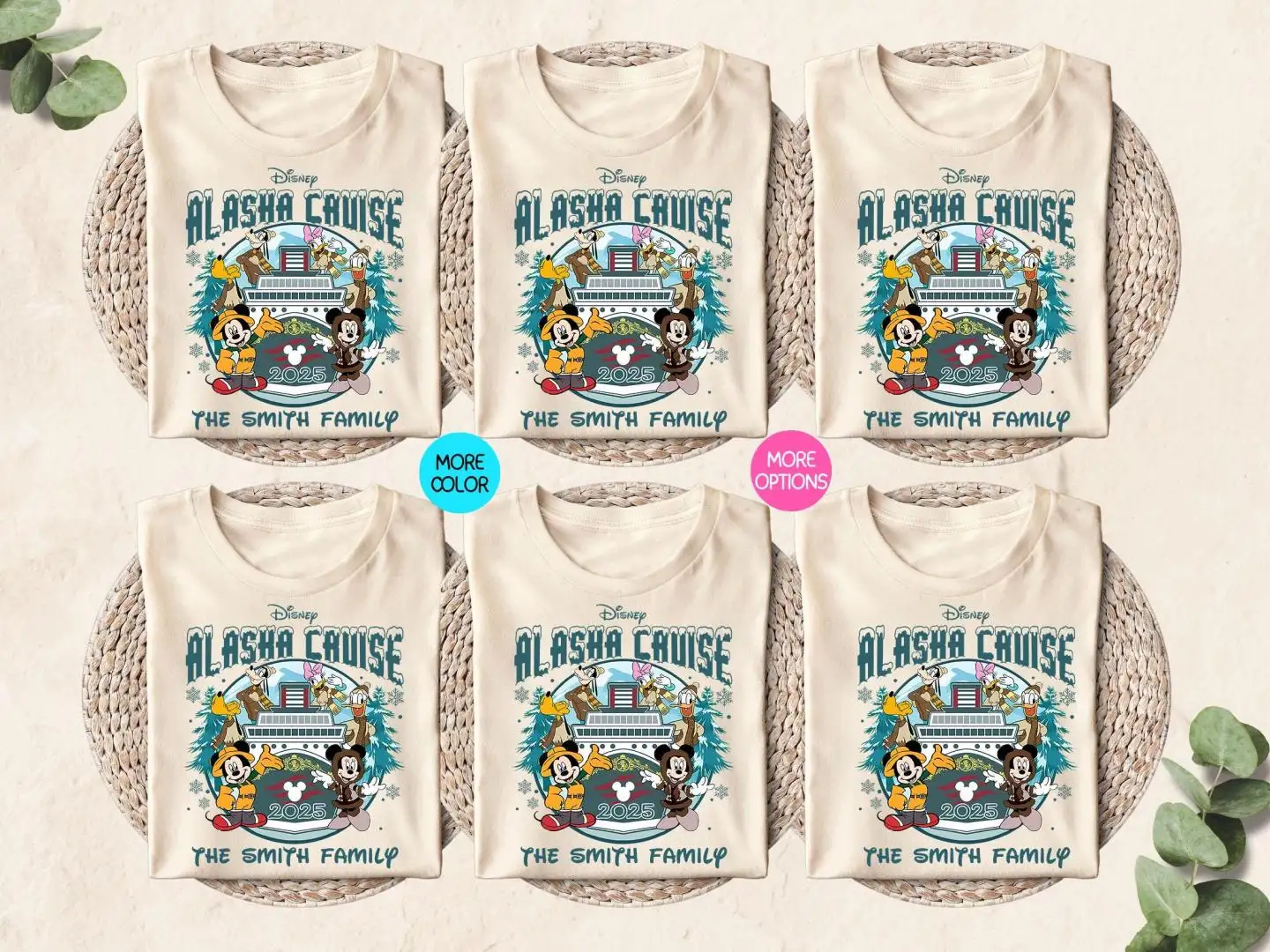 Disney Alaska Cruise 2025 Birthday Vacation Shirt