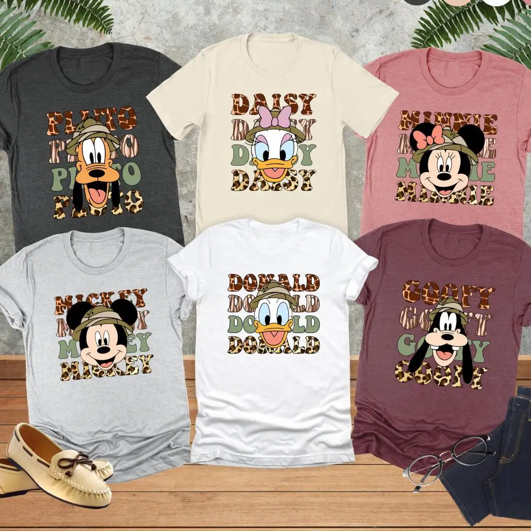 Disney Animal Kingdom Safari Family Matching Shirts