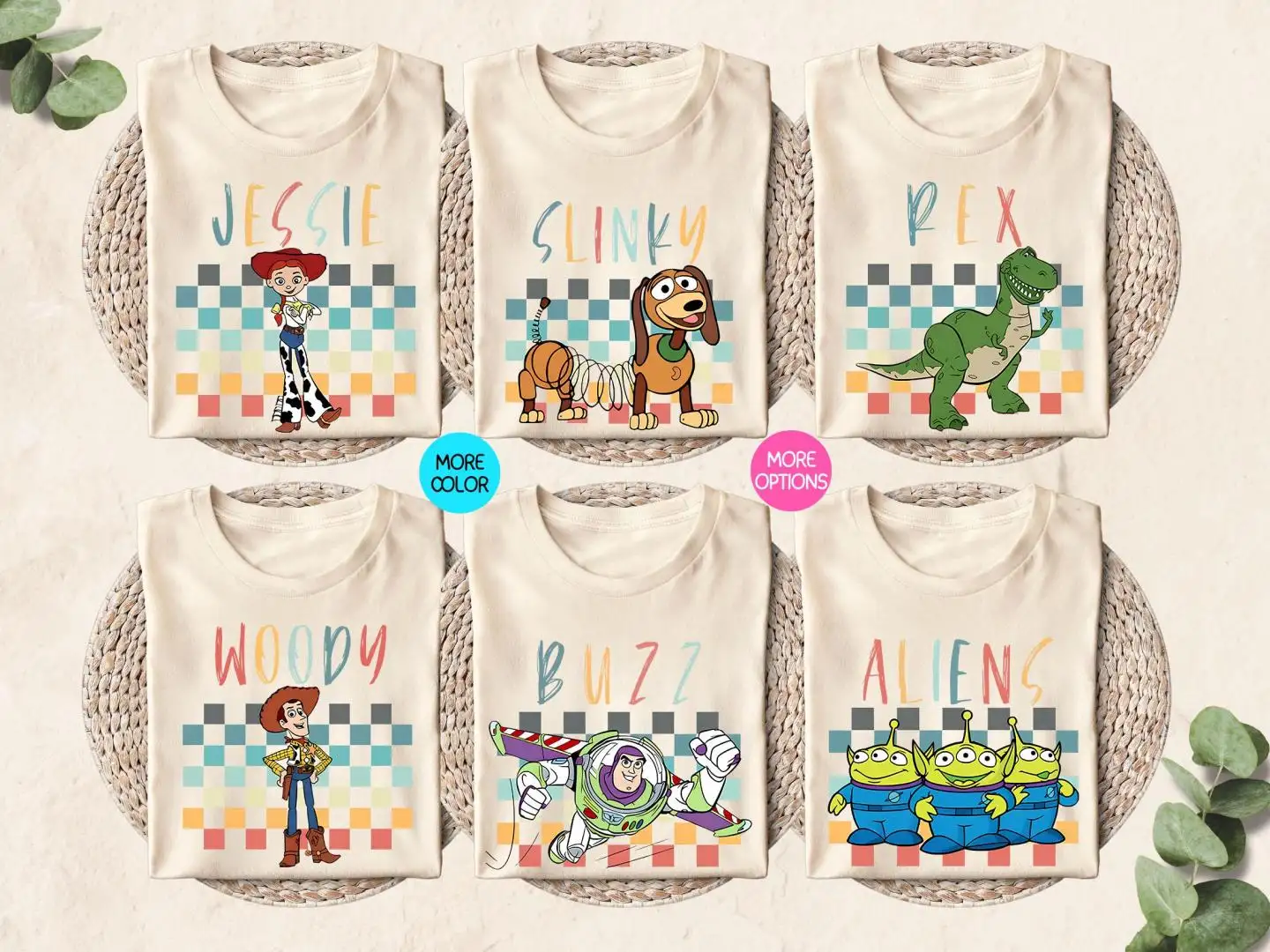 Toy Story Family Shirts for Disney Trip Matching Outfits