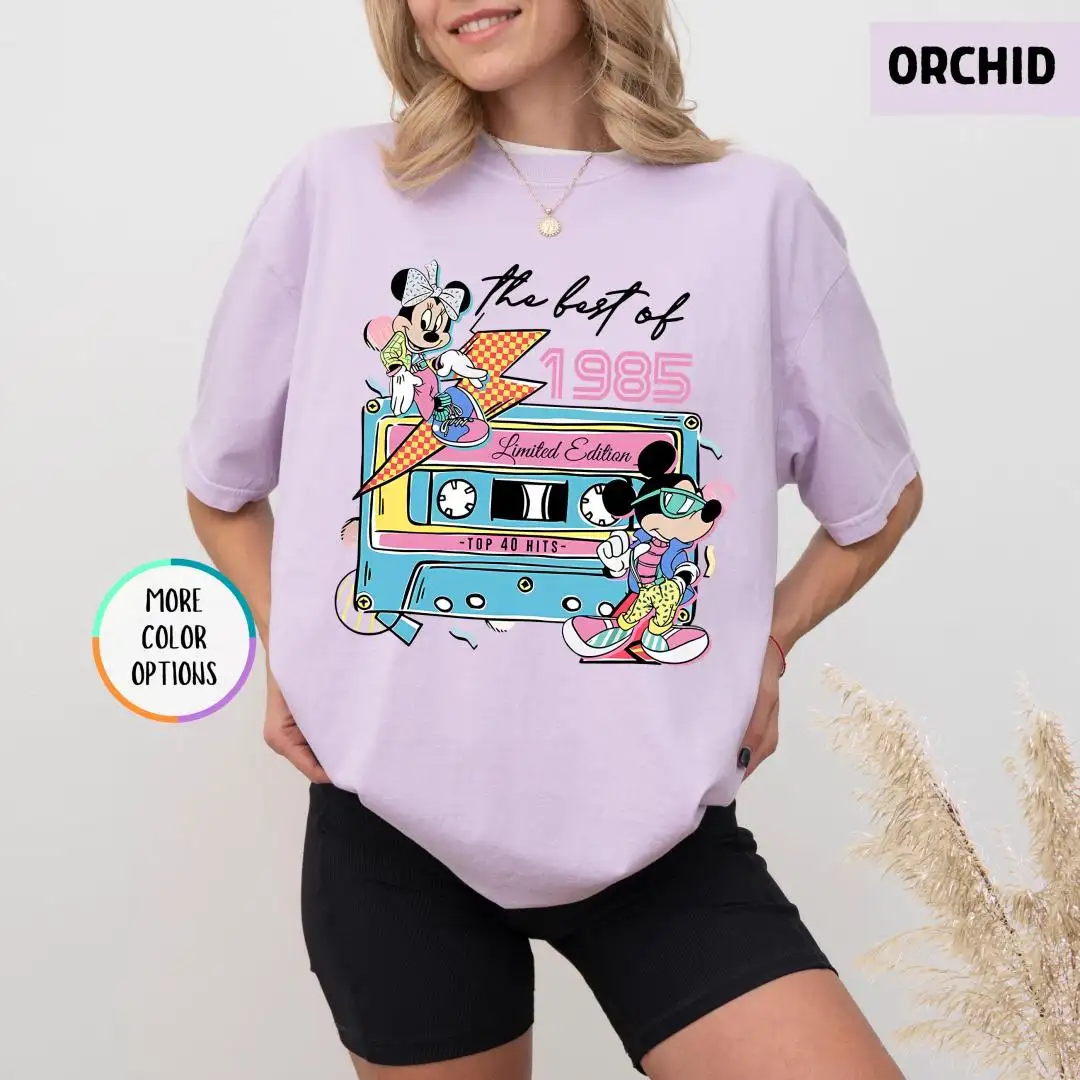 Vintage Disneyland 40th Birthday Shirt For Women