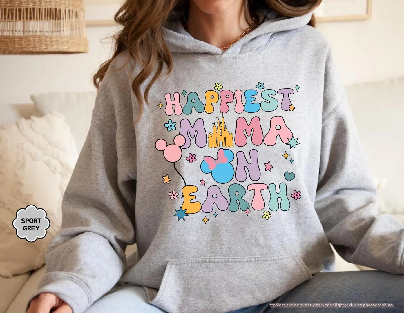 Disney Mom Shirt | Happiest Mama On Earth Gift