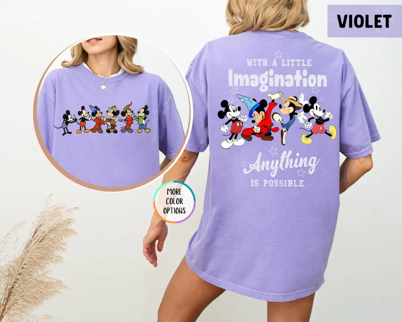 Disney Park Day Shirt With Mickey and Friends Graphic