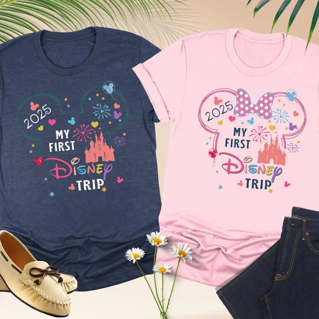 Disney Trip Shirt for Mom and Daughter Matching Vacation