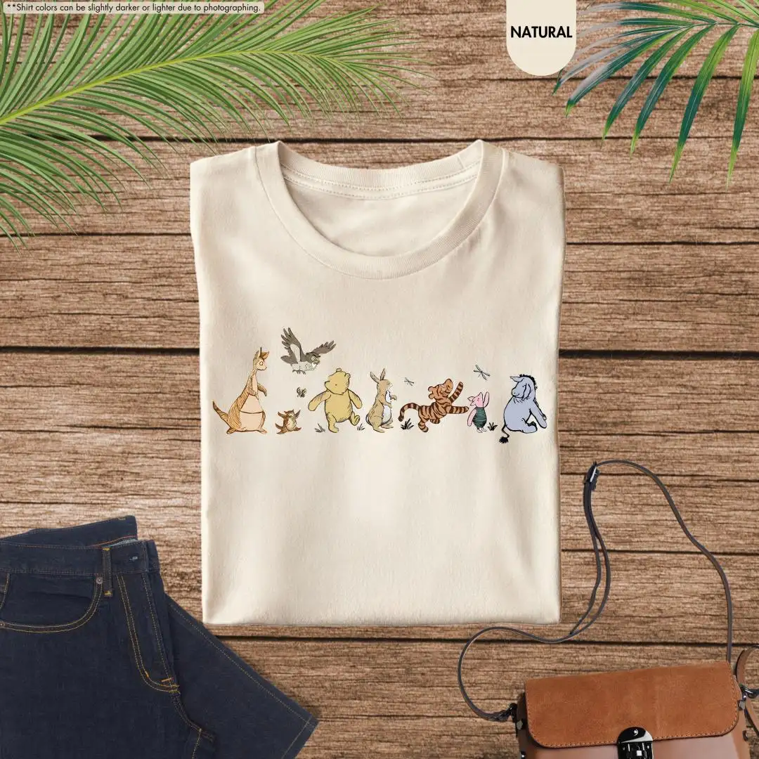 Vintage Winnie the Pooh Disney Shirt for Family Vacation