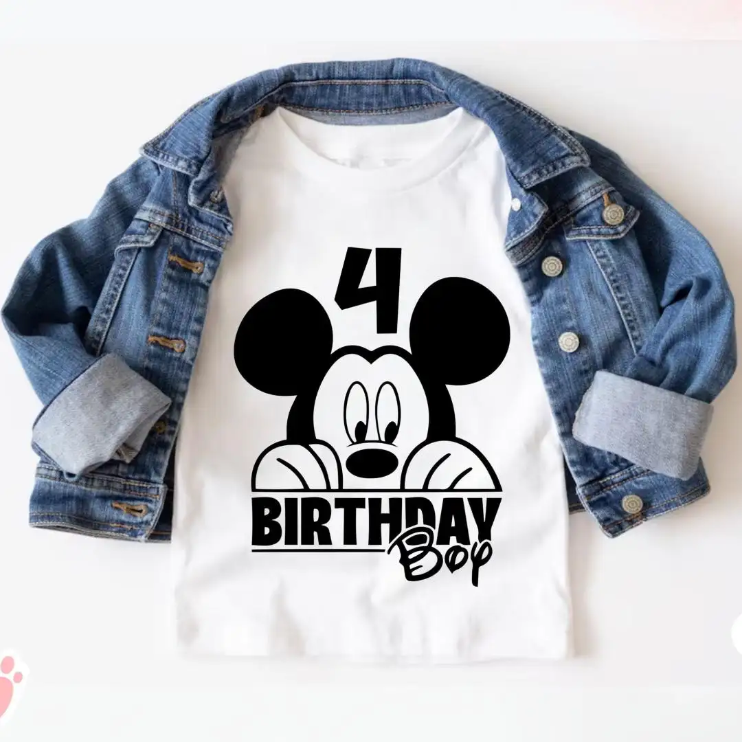 Disney Birthday Boy Shirt for Disneyland Trip