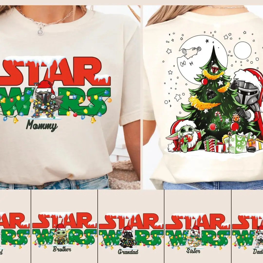 Disney Star Wars Christmas Family Matching Shirt