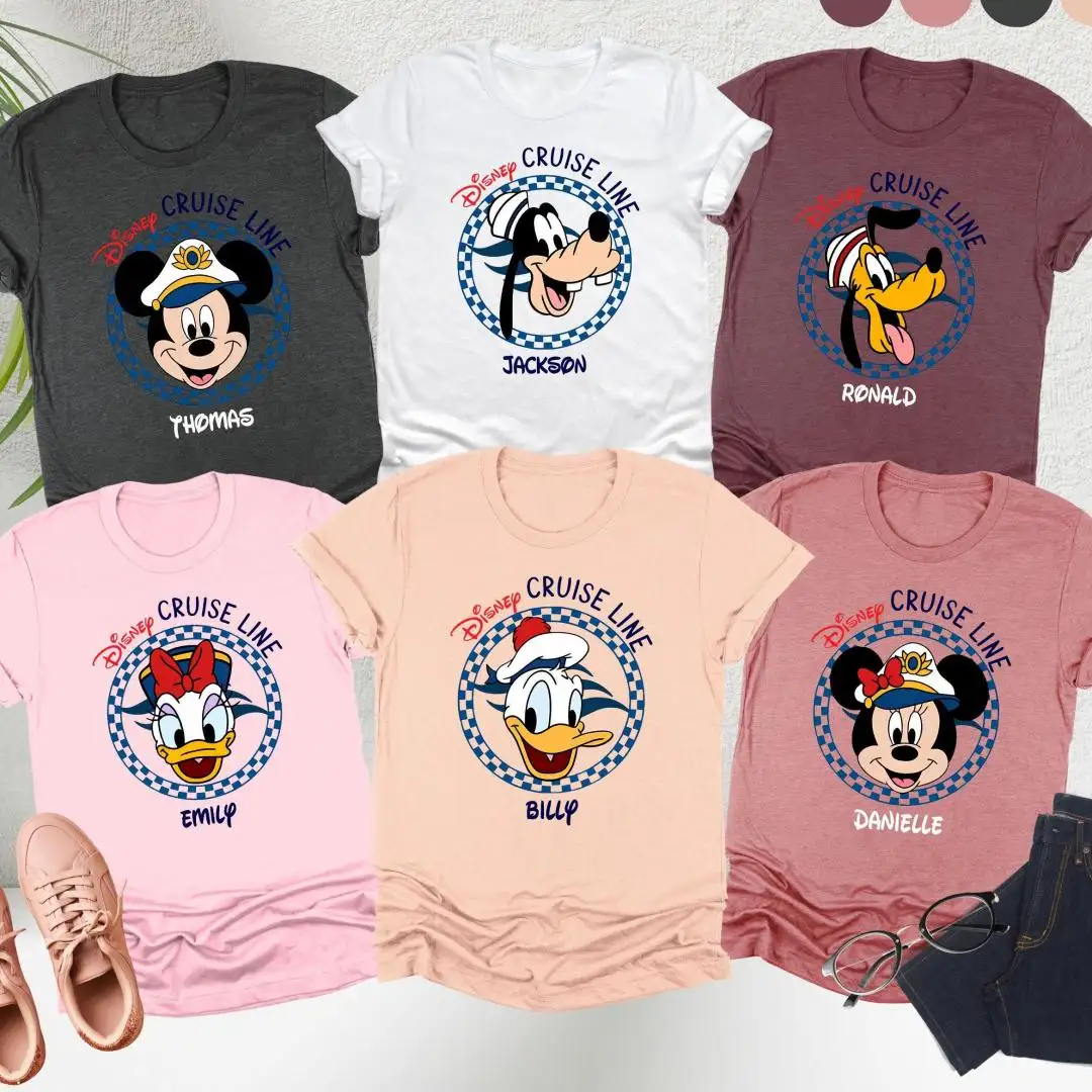 Custom Disney Cruise Family Vacation 2025 Matching Shirt