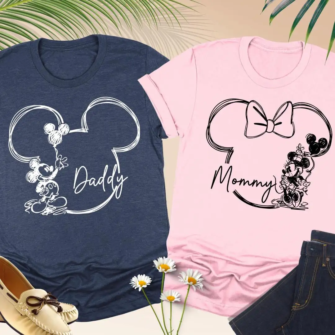 Personalized Disney Mickey & Friends Family Vacation Shirt