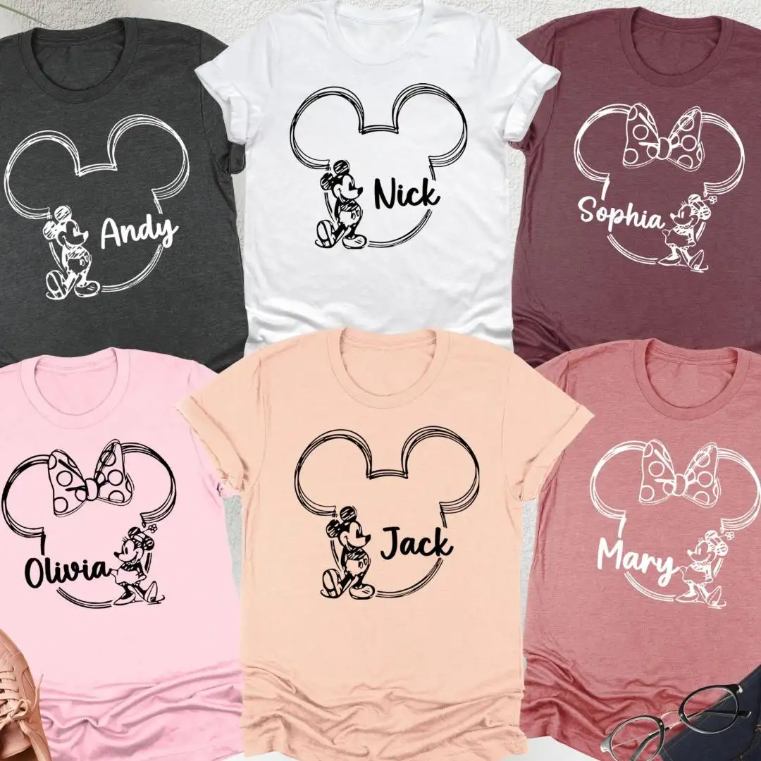 Personalized Disney Family Matching Shirt