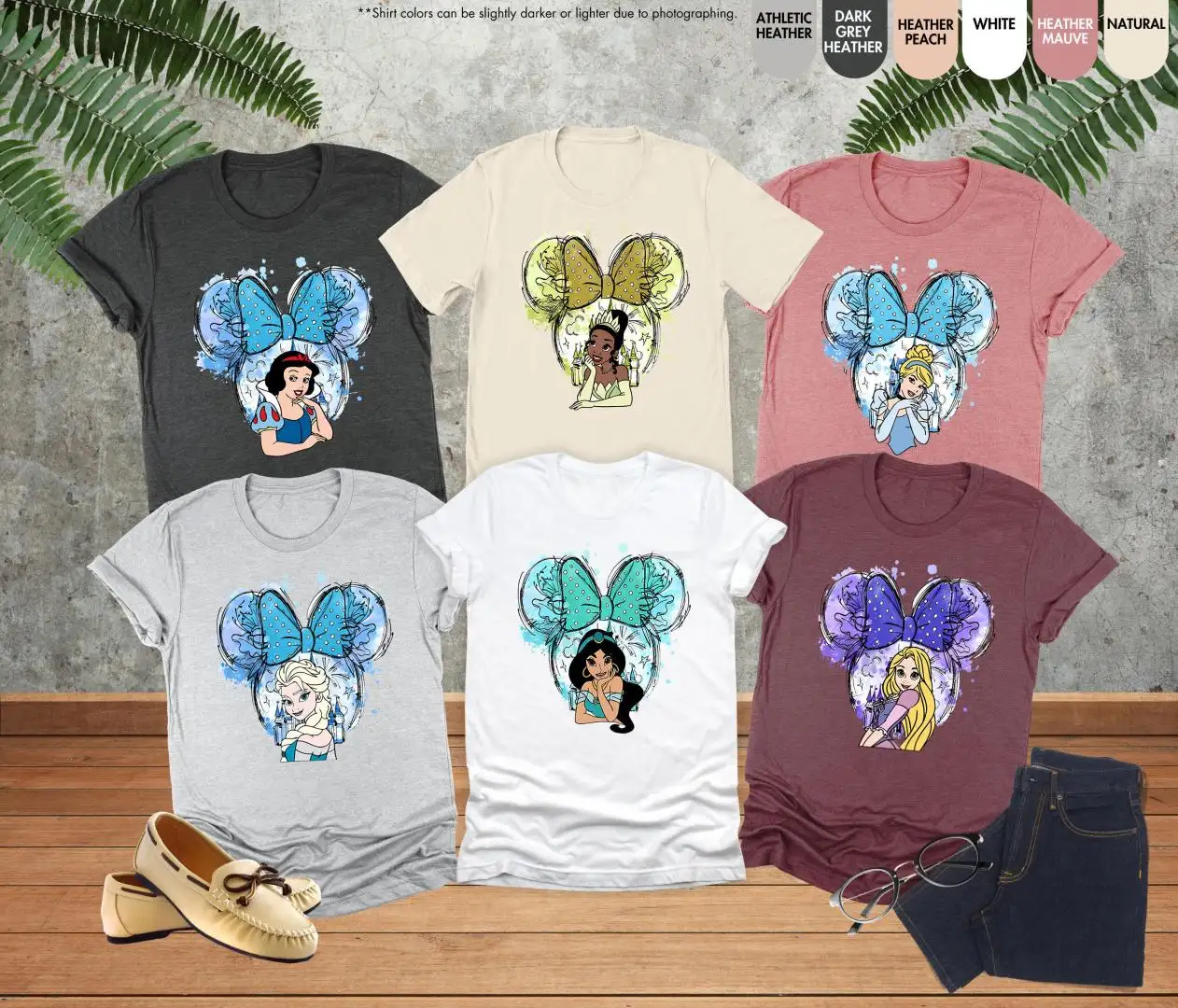 Disney Princess Bride Squad Matching Shirt