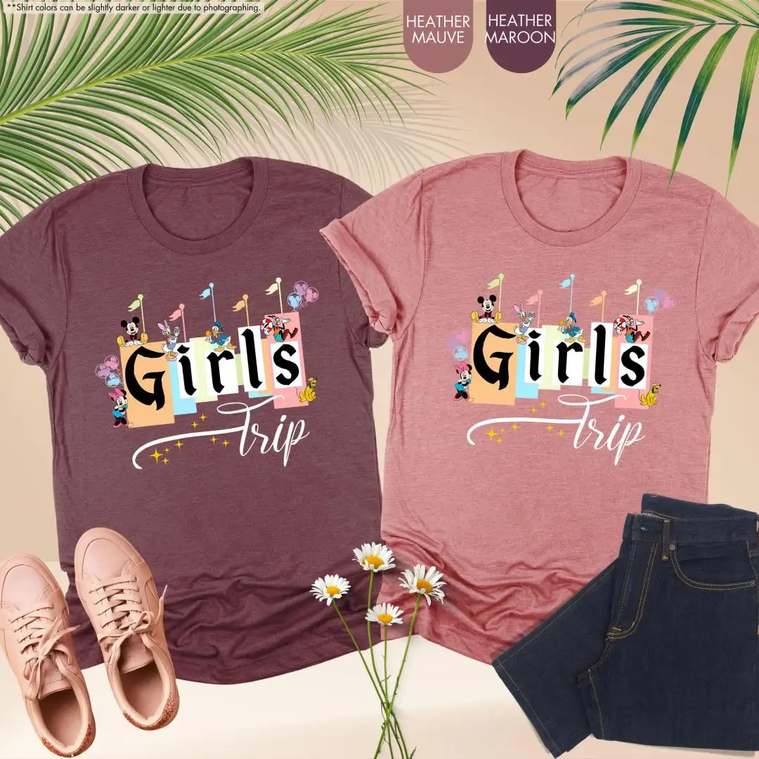 Disney Girls Trip Shirt for Besties Matching Vacation