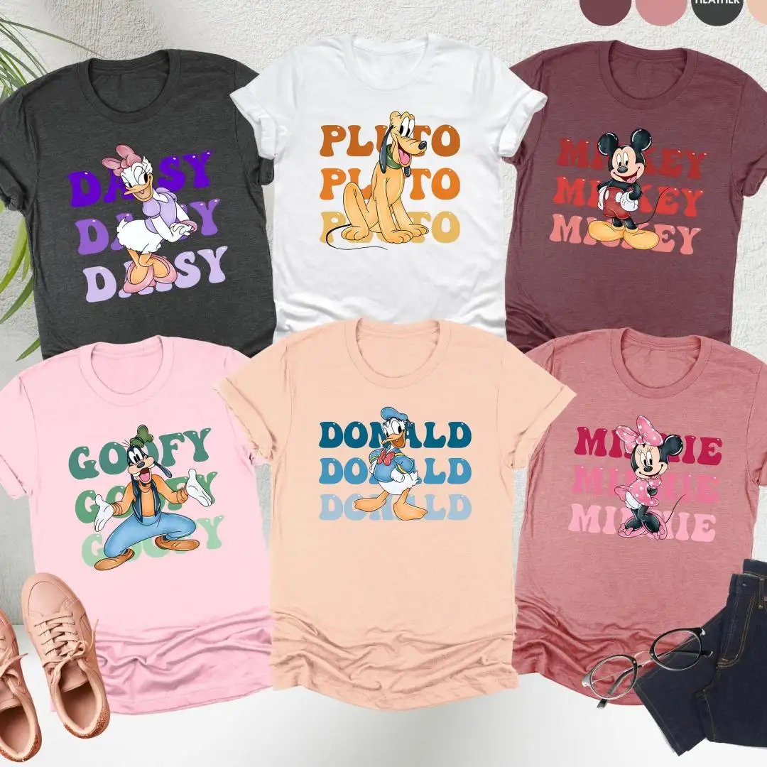 Disney Family Trip Matching Shirt for Mickey and Friends