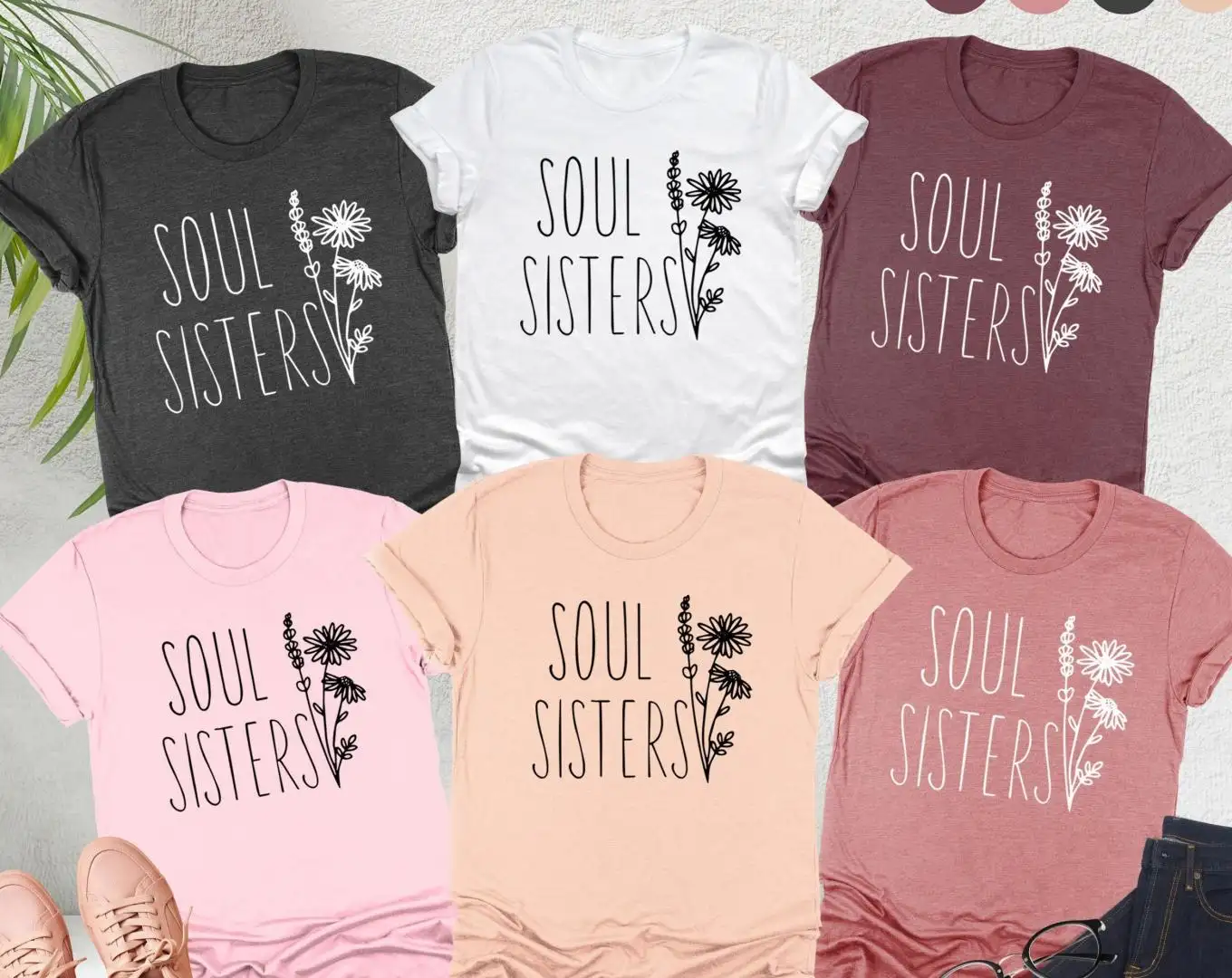 Friendship Gift Shirt for Besties & Soul Sisters