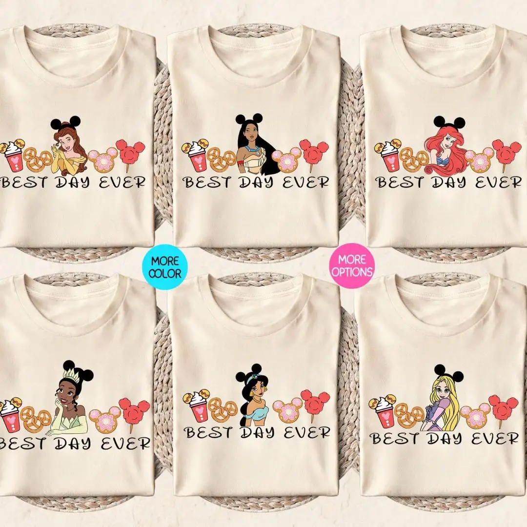 Disney Princess Best Day Ever Shirt for Girls