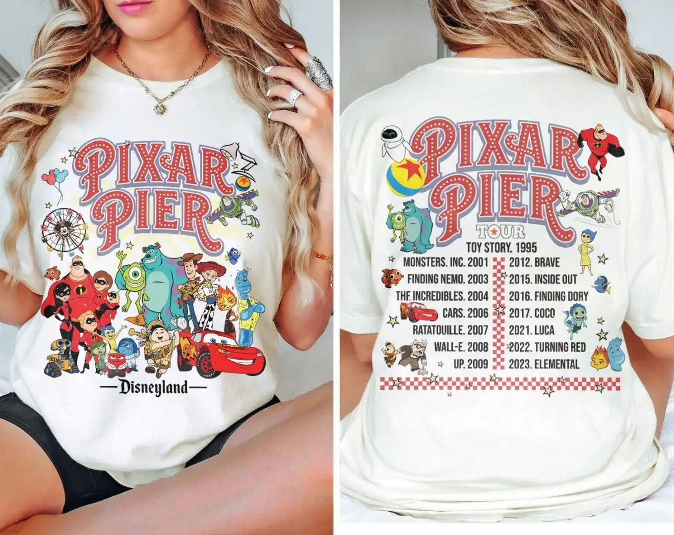 Pixar Pier Disneyland Shirt for Family Vacation