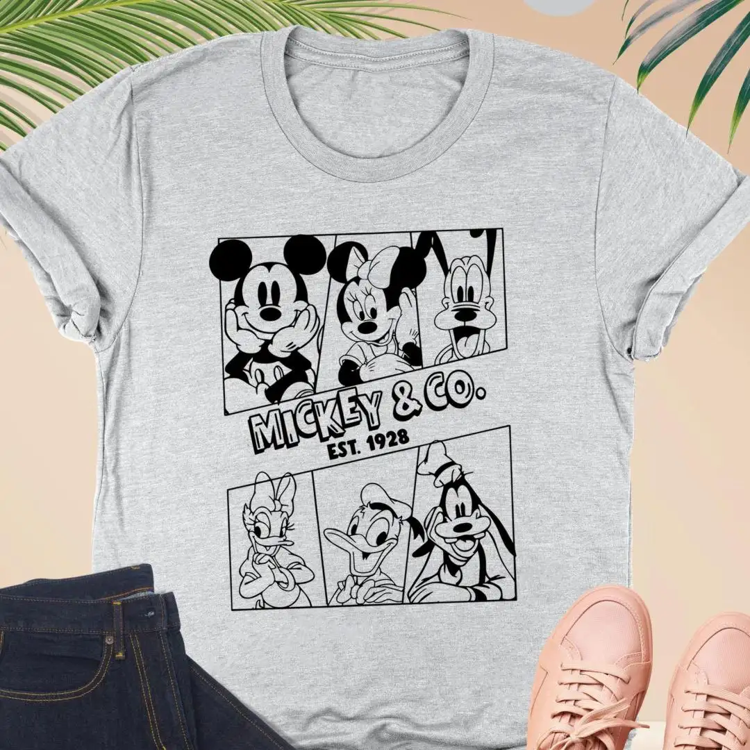 Disney Family Vacation Shirt Mickey and Friends 1928