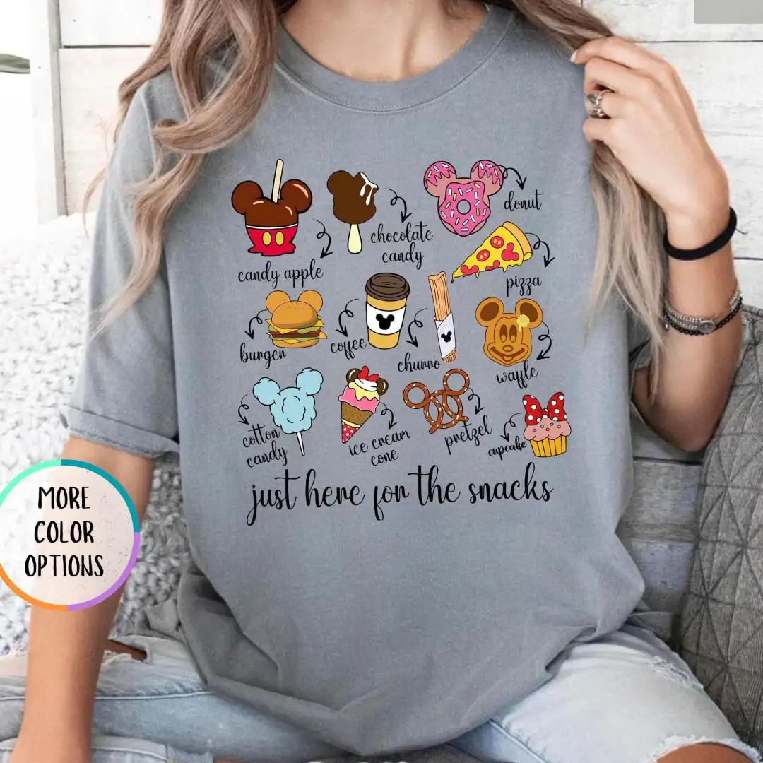 Disneyland Vacation Snack Shirt for Women