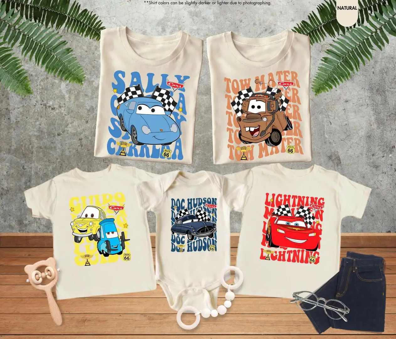 Disney Cars Shirt for Toddlers | Lightning McQueen Pixar Gift