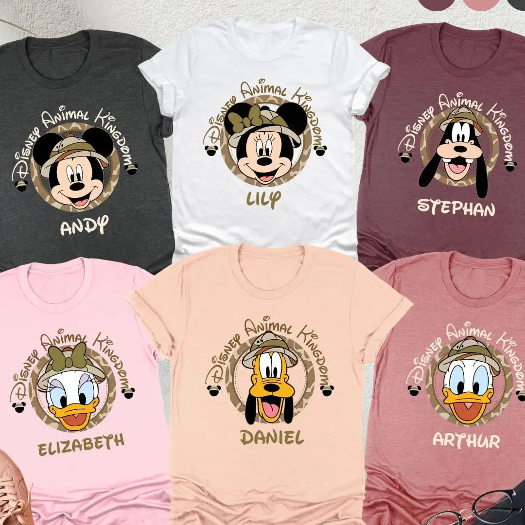Custom Disney Animal Kingdom Safari Family Shirt