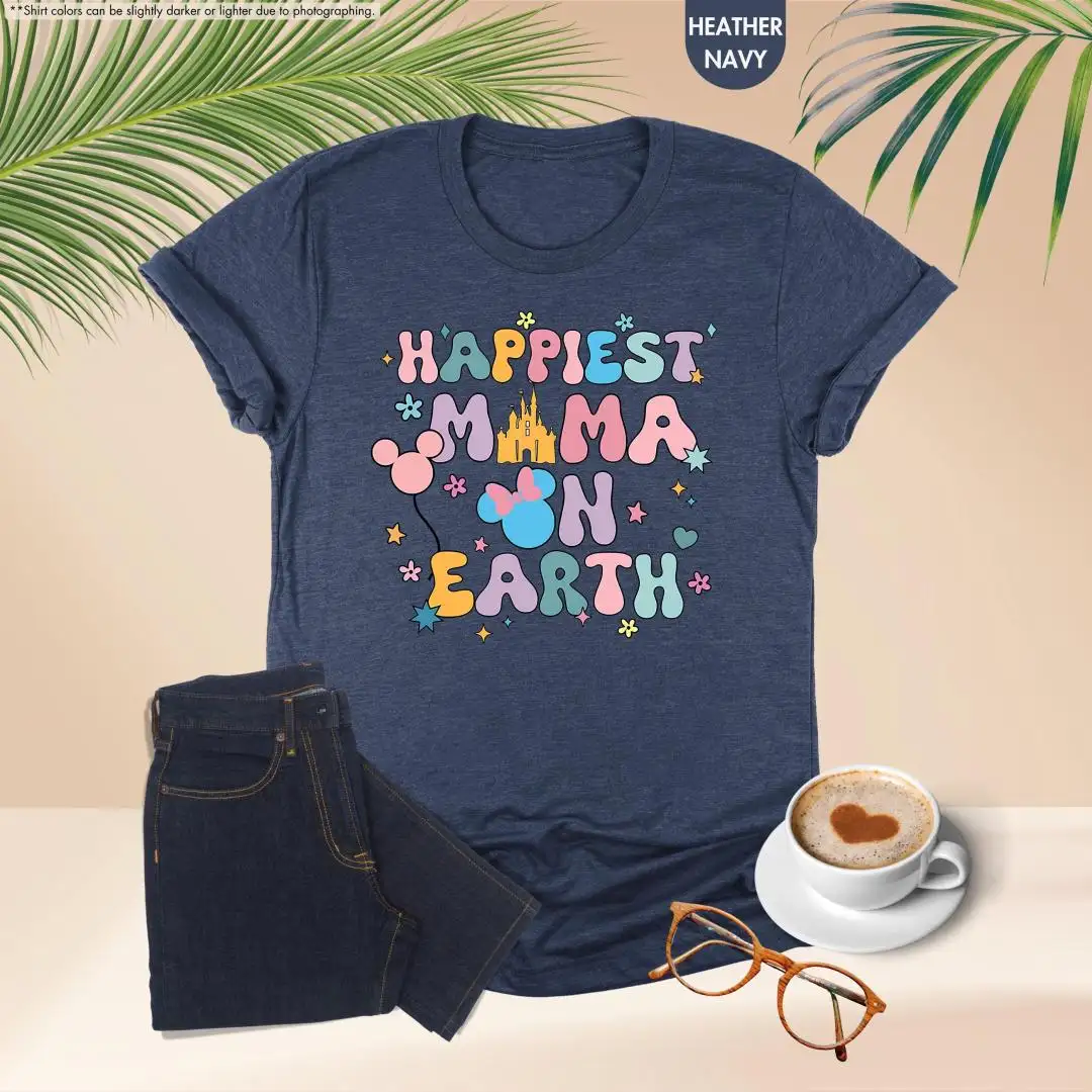 Disneyland Mom Shirt for the Happiest Mama on Earth