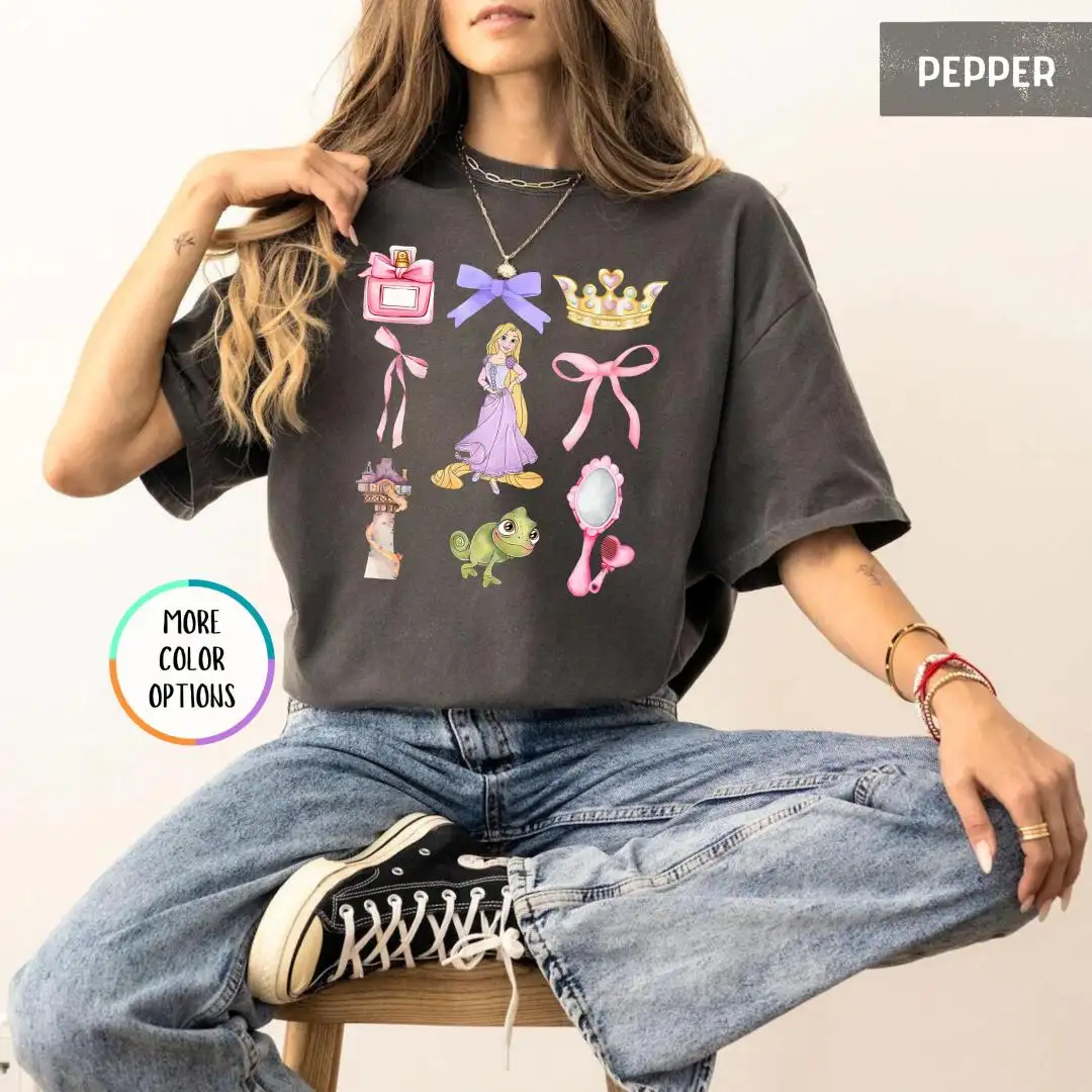 Disney Princess Tiana Bow Shirt for Girls Trip