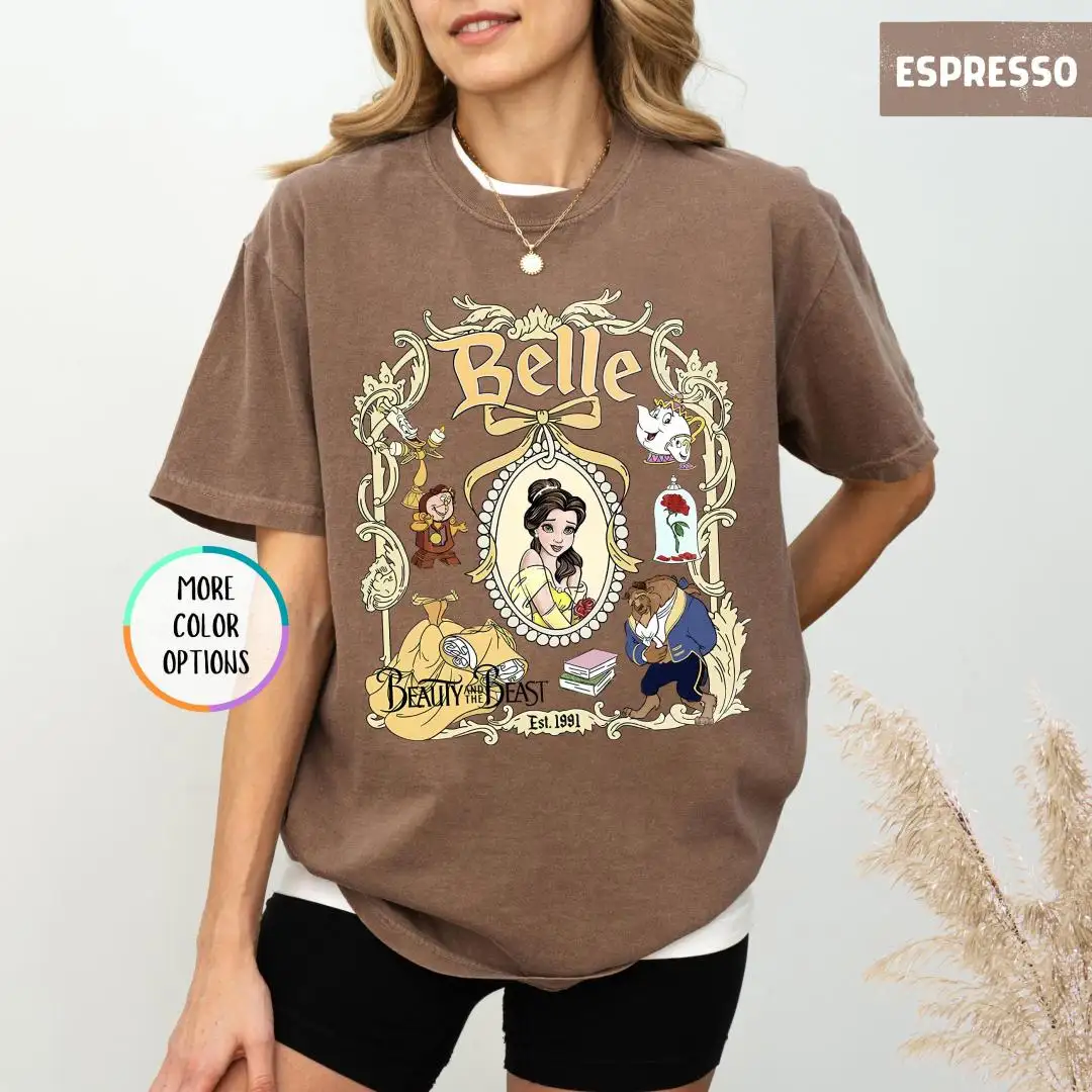 Disney Princess Vintage Shirt for Girls Matching Trip