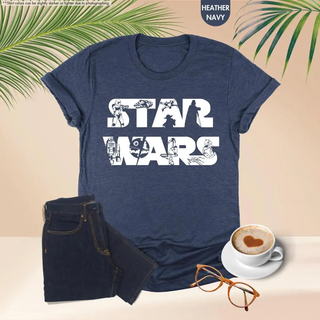 Star Wars Shirt for Fans with Mandalorian Design
