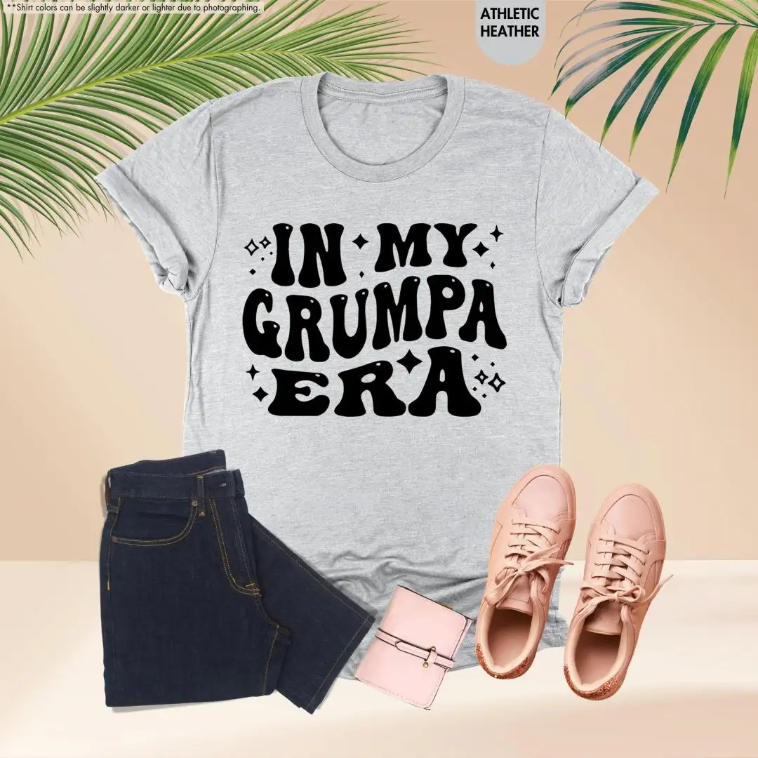 Funny Grumpa Era Shirt for Grandpa Gift
