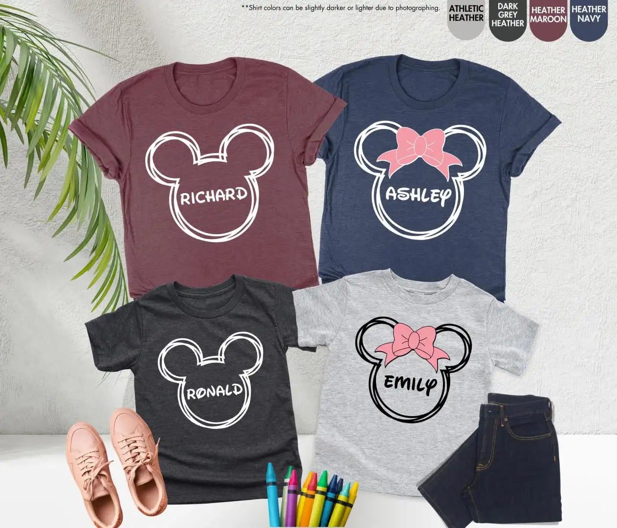 Personalized Disney Family Vacation Shirt