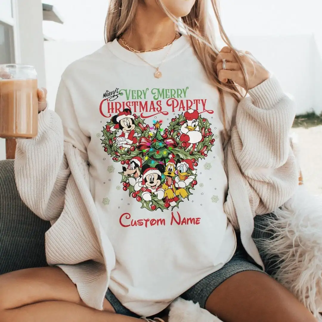 Disney Christmas Family Matching Shirt