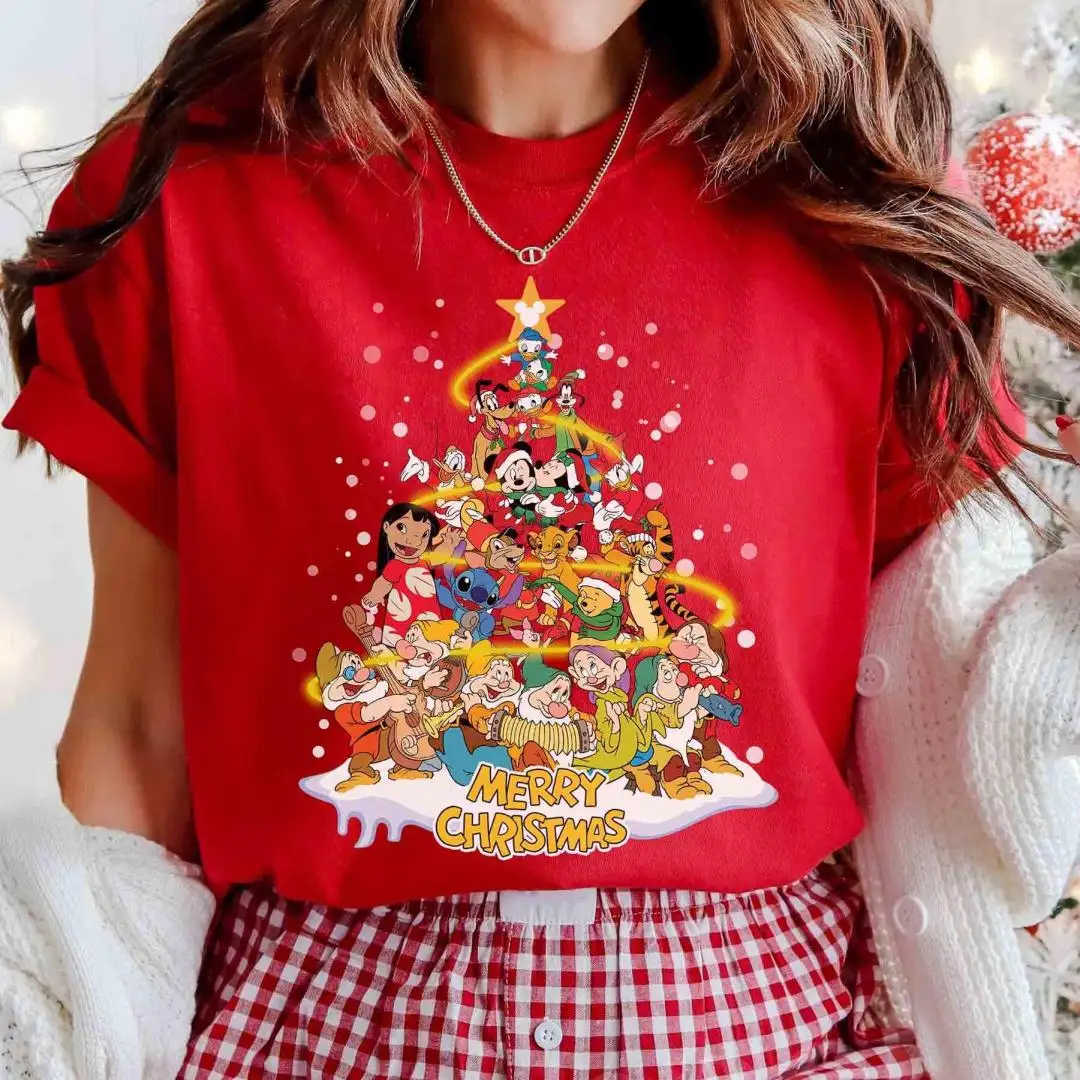 Disney Christmas Tree Shirt for Mickey Party