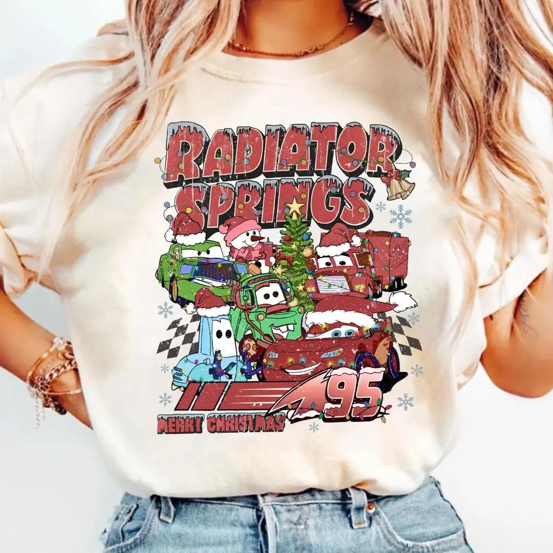 Disney Cars Christmas Shirt | Radiator Springs Family Gift