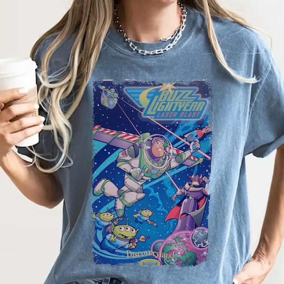 Vintage Buzz Lightyear Disney Pixar Shirt Toy Story Birthday Gift