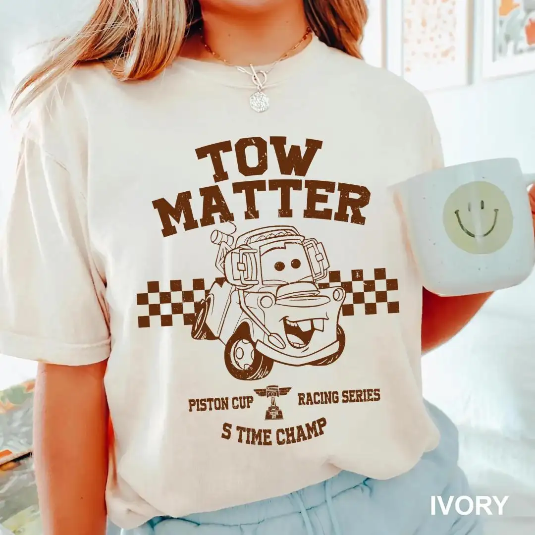 Disney Cars Tow Mater Shirt for Kids Family Vacation