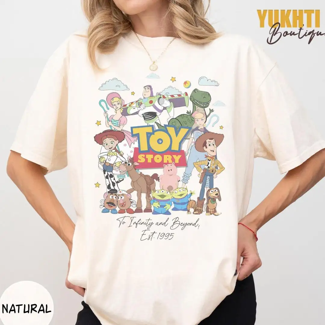 Toy Story Retro Shirt For Disney Family Fans