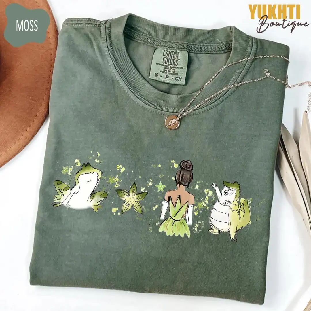 Disney Princess and the Frog Shirt for Girls Trip