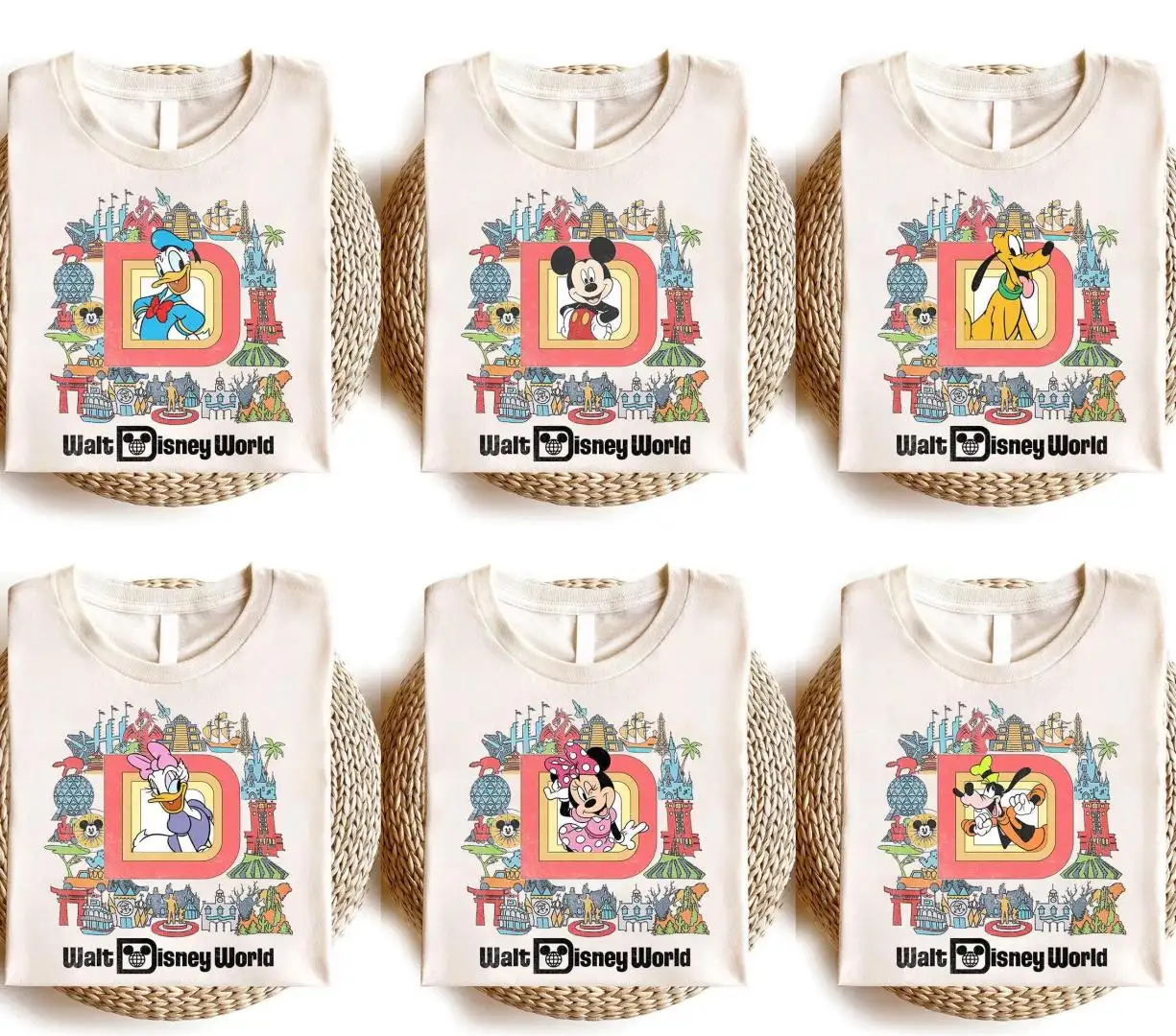 Vintage Disney World Shirt for Family Trips