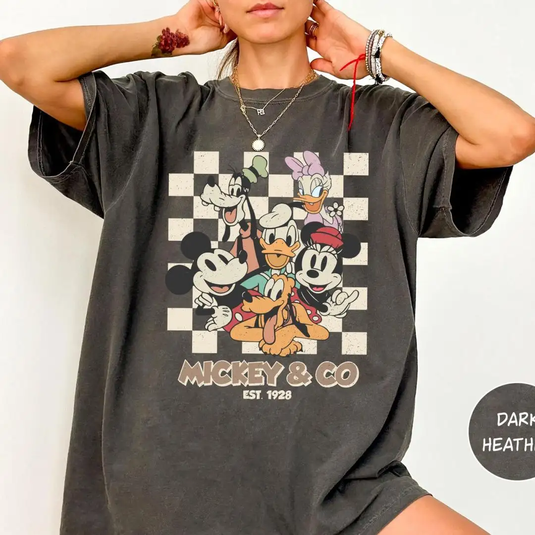 Vintage 1928 Mickey Shirt for Disney Family Vacation