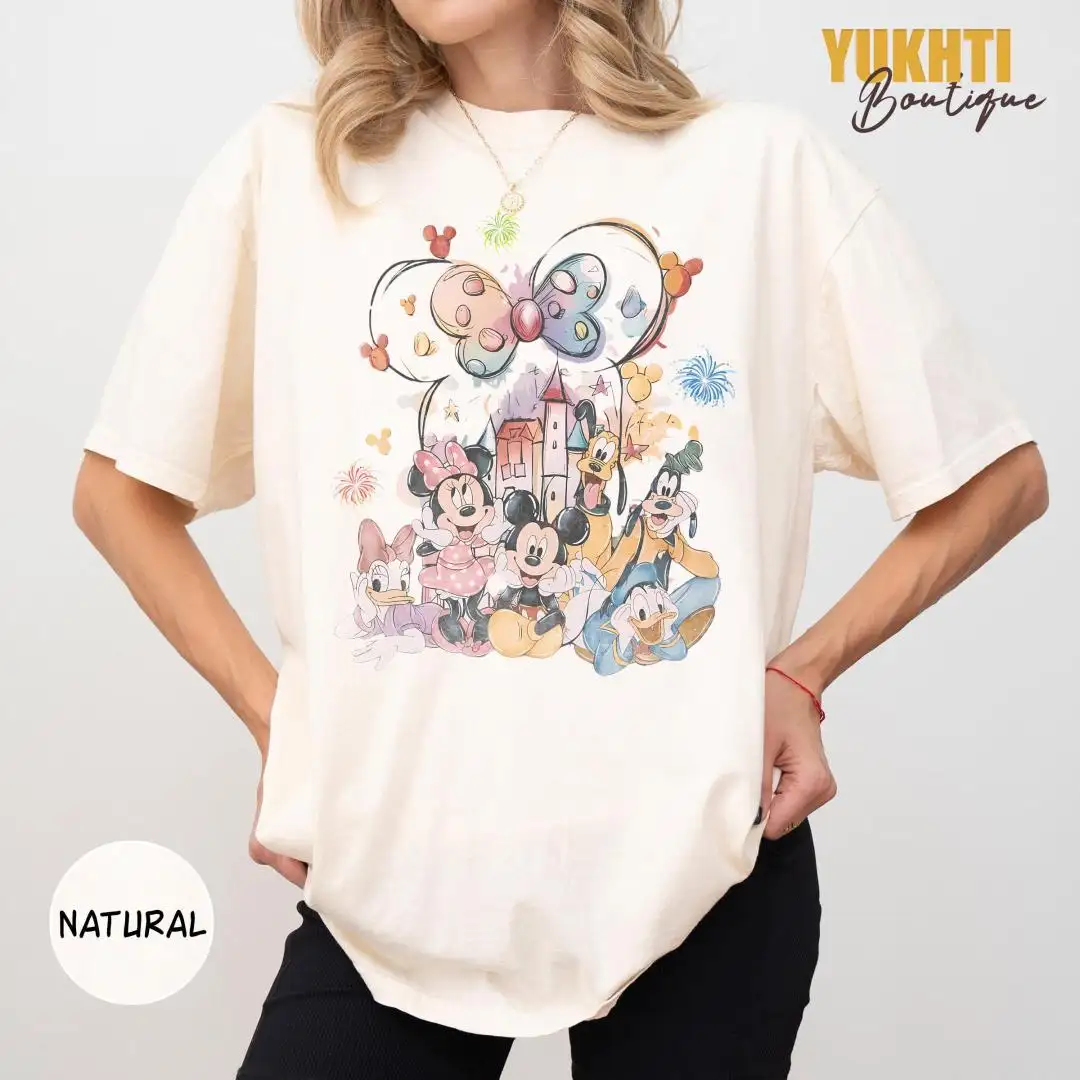 Disney Family Vacation Mickey Castle Shirt