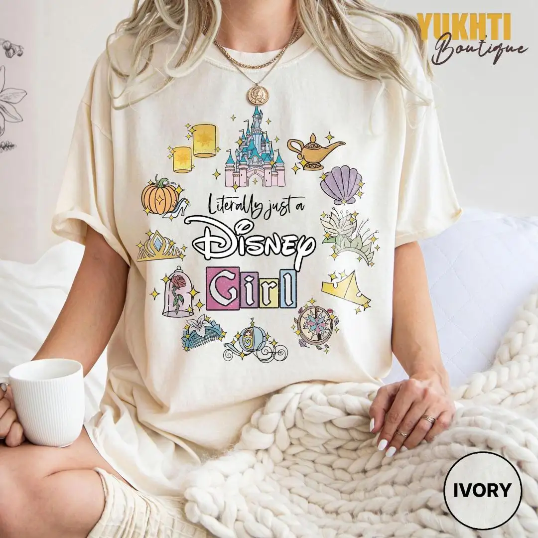 Disney Girl Trip Shirt with Coquette Bow