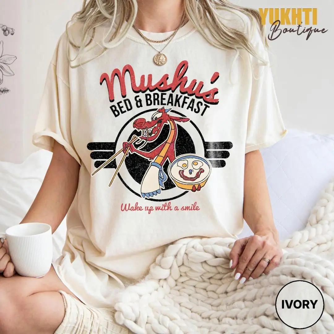 Disney Mulan Mushu's Bed and Breakfast Shirt